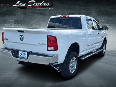 2018 RAM 2500 — interior view
