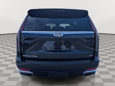 2022 Cadillac Escalade — interior view