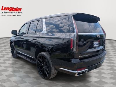 2023 Cadillac Escalade — rear three-quarter view