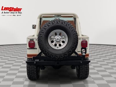 1982 Jeep CJ-8 — interior view