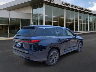 2025 Lexus TX — rear three-quarter view