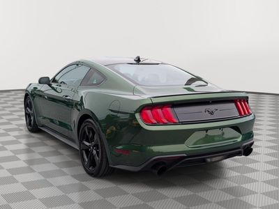 2022 Ford Mustang — rear three-quarter view