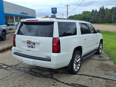 2018 Chevrolet Suburban — rear three-quarter view