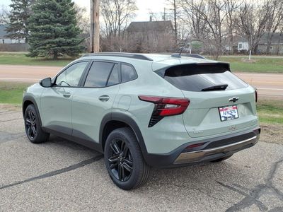 2026 Chevrolet Trax — rear three-quarter view