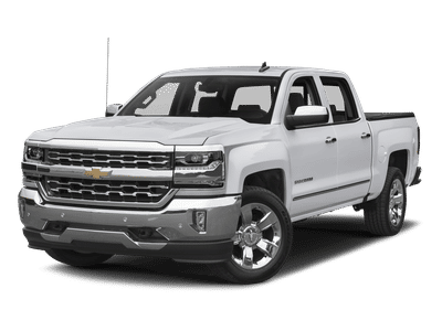 2017 Chevrolet Silverado 1500 LTZ in Graphite Metallic — front three-quarter view