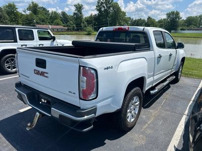 2017 GMC Canyon — rear three-quarter view