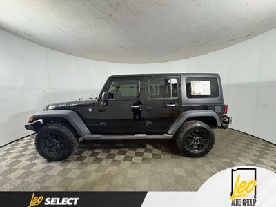 2018 Jeep Wrangler JK Unlimited — side profile view