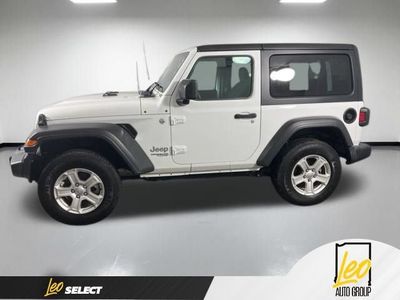 2021 Jeep Wrangler — side profile view