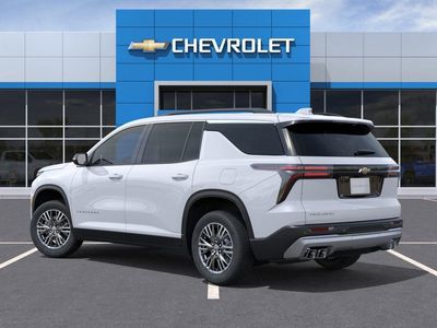 2026 Chevrolet Traverse — rear three-quarter view