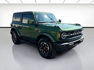 2022 Ford Bronco — interior view