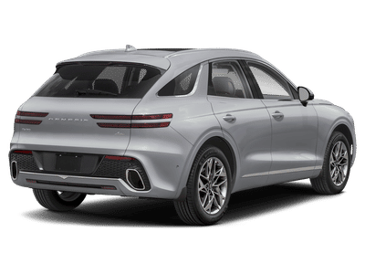 2025 Genesis GV70 — rear three-quarter view