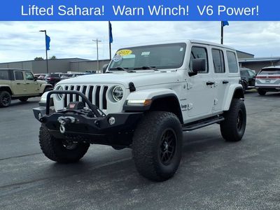 2021 Jeep Wrangler — rear three-quarter view
