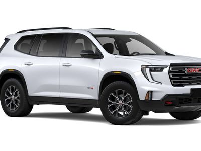 2026 GMC Acadia — interior view