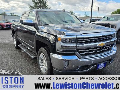 2018 Chevrolet Silverado 1500 — rear three-quarter view