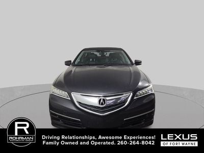 2016 Acura TLX — rear three-quarter view