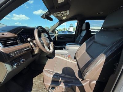2021 GMC Yukon — interior view