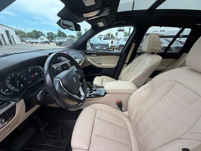 2019 BMW X3 — interior view