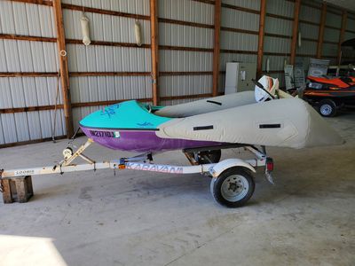1994 P.S. MARINE WILDTHING INFLATABLE — engine compartment view