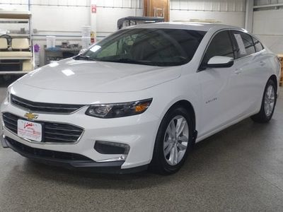 2018 Chevrolet Malibu — rear three-quarter view