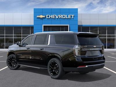 2026 Chevrolet Suburban — rear three-quarter view