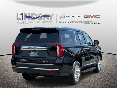 2023 GMC Yukon — rear three-quarter view