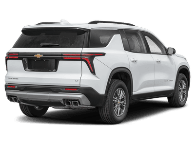 2025 Chevrolet Traverse — rear three-quarter view