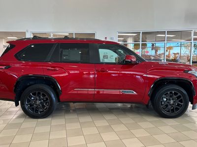 2026 Toyota Sequoia — rear three-quarter view