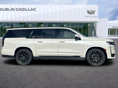 2023 Cadillac Escalade ESV — rear three-quarter view