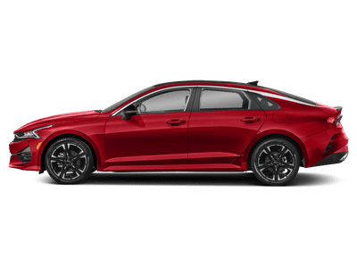 2022 Kia K5 — rear three-quarter view