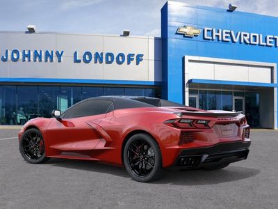 2026 Chevrolet Corvette Stingray — rear three-quarter view