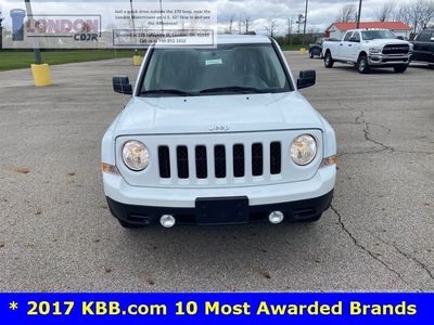 2017 Jeep Patriot — rear three-quarter view