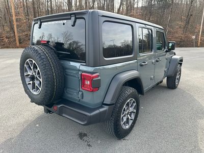 2026 Jeep Wrangler — rear three-quarter view