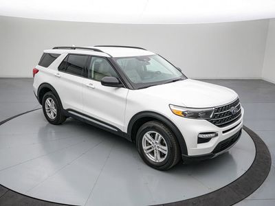 2023 Ford Explorer — rear three-quarter view