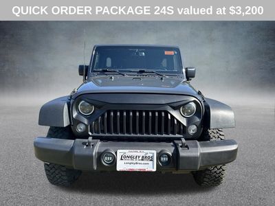 2017 Jeep Wrangler — side profile view