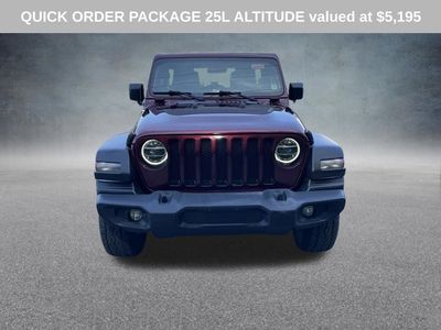 2021 Jeep Wrangler — side profile view