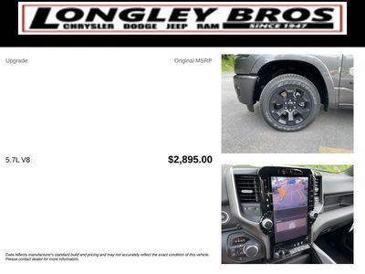 2026 RAM 1500 — interior view