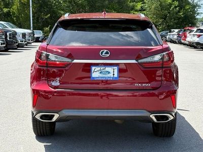 2017 Lexus RX — interior view