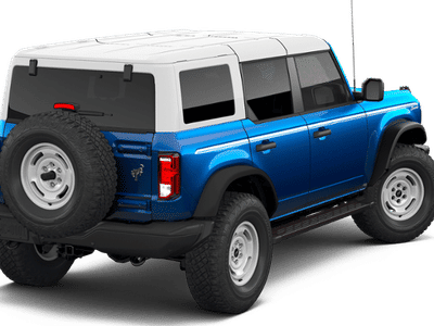 2026 Ford Bronco — rear three-quarter view