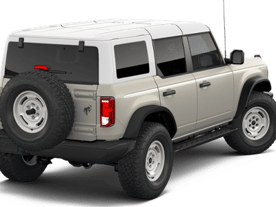 2026 Ford Bronco — rear three-quarter view