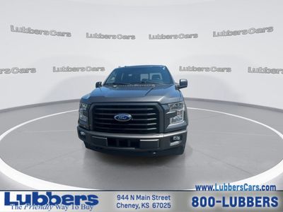 2017 Ford F-150 — rear three-quarter view