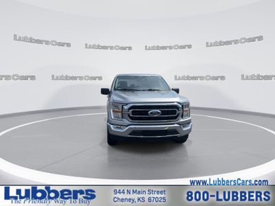 2022 Ford F-150 — rear three-quarter view