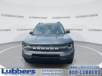 2023 Ford Bronco Sport — rear three-quarter view