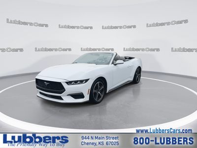 2024 Ford Mustang — interior view