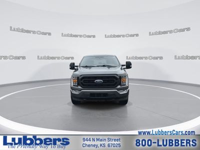 2022 Ford F-150 — rear three-quarter view
