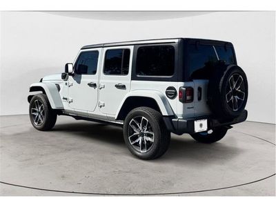 2024 Jeep Wrangler 4xe — rear three-quarter view