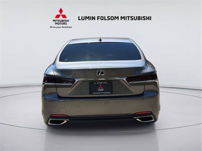 2018 Lexus LS — interior view