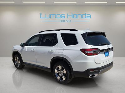 2026 Honda Pilot — rear three-quarter view