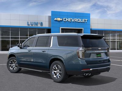 2026 Chevrolet Suburban — rear three-quarter view