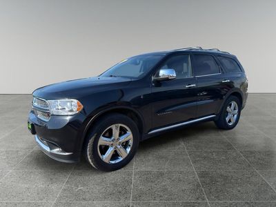 2013 Dodge Durango — rear three-quarter view