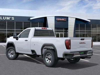 2026 GMC Sierra 3500 HD — rear three-quarter view